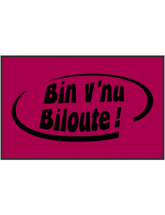 tapis d'entree biloute