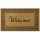 Paillasson-coco-Welcome-écru