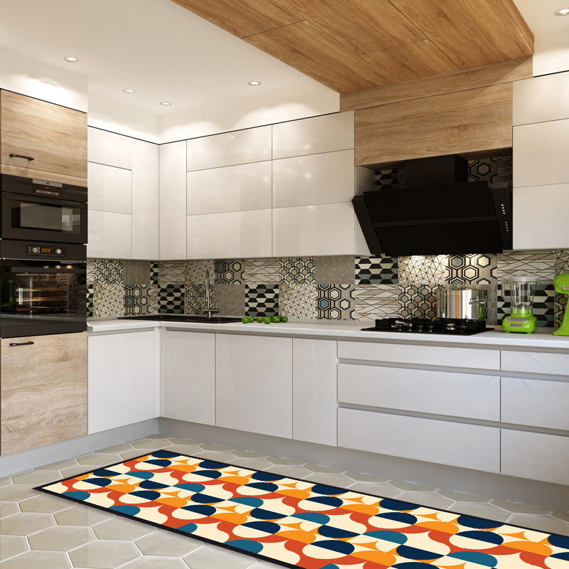 Tapis de cuisine année 70