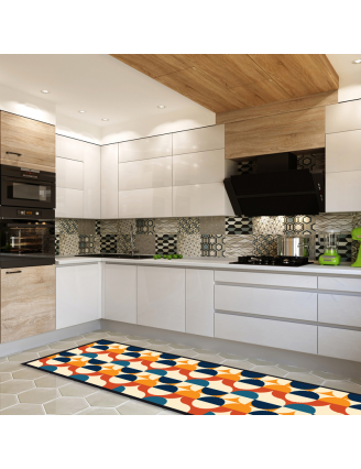 Tapis de cuisine année 70
