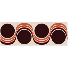 tapis décoratif, année 70