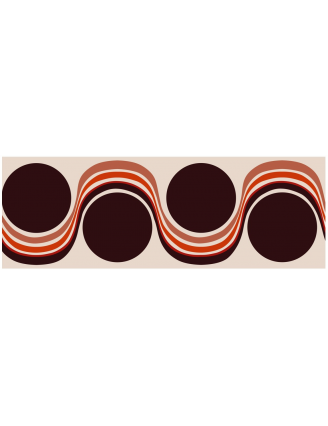 tapis décoratif, année 70