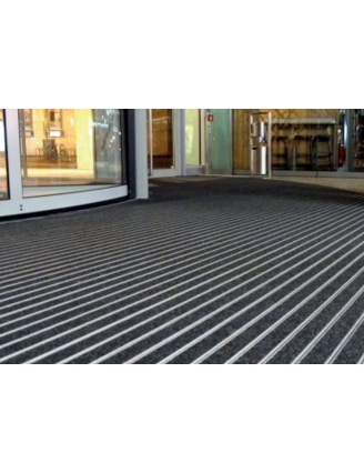 Tapis Structure Aluminium Sur Mesure (trafic intense) SANS cadre