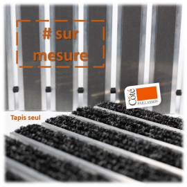 tapis d'entrée aluminium sur mesure