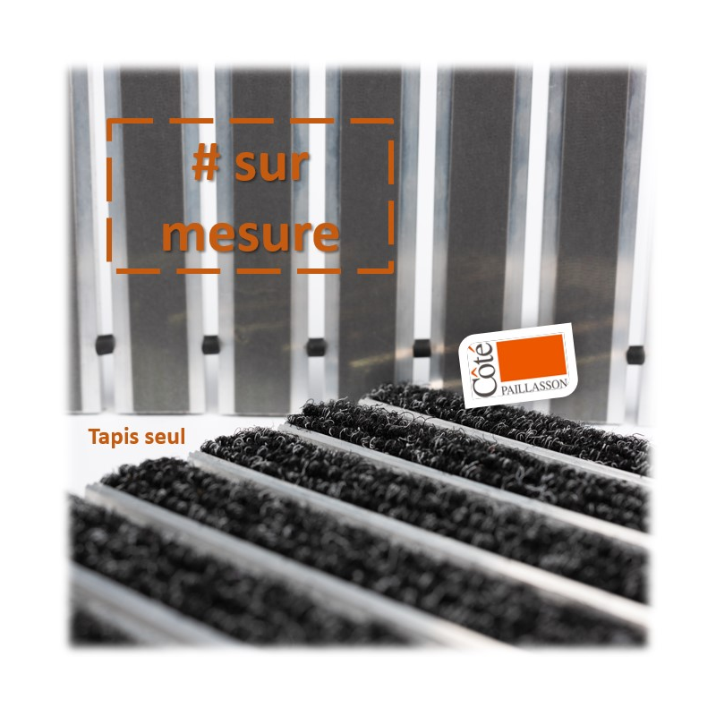 tapis d'entrée aluminium sur mesure