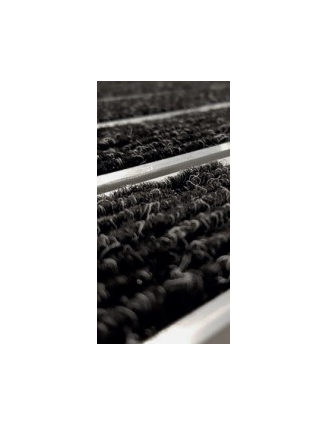 Tapis Aluminium AVEC CADRE Sur Mesure (trafic intense)