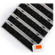 Tapis Aluminium AVEC CADRE Sur Mesure (trafic intense)