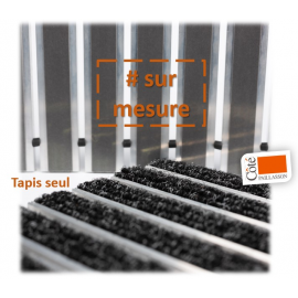 tapis d'entrée aluminium sur mesure