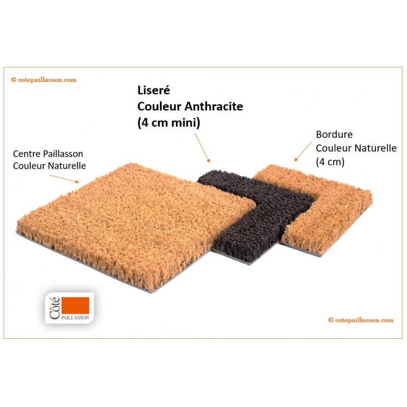 gamme coco anthracite liseré