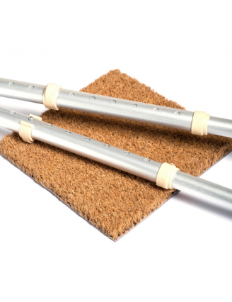 Tapis Brosse Coco ECRU 23 mm Qualité PMR-ERP