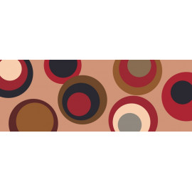 tapis de cuisine visuel des années 50, tapis fifty's