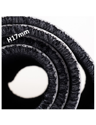 tapis Brosse Coco Anthracite teintée dans la masse