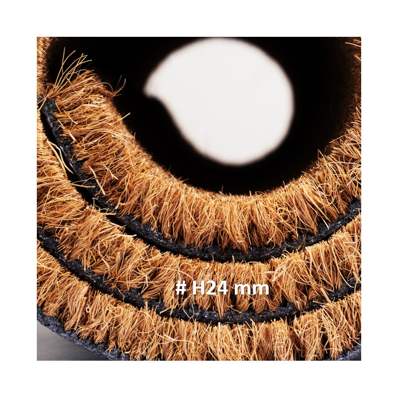 Passaillson brosse coco qualite normale, sur mesure, epaisseur 24 mm Passaillson brosse coco qualite normale, sur mesure, epaisseur 24 mm