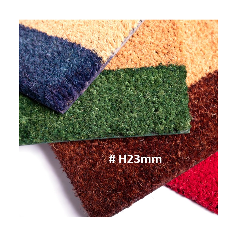 Paillasson brosse avec une bordure de couleur, fabrication française Paillasson brosse avec une bordure de couleur, fabrication française