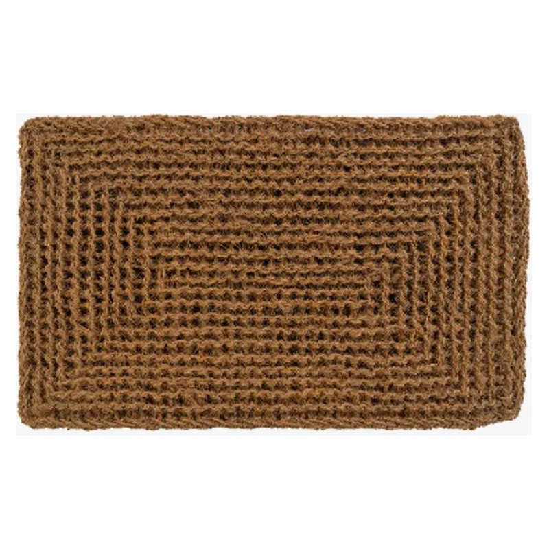 paillasson tissé et gaufré, fibres naturelles, 100% naturel paillasson tissé et gaufré, fibres naturelles, 100% naturel