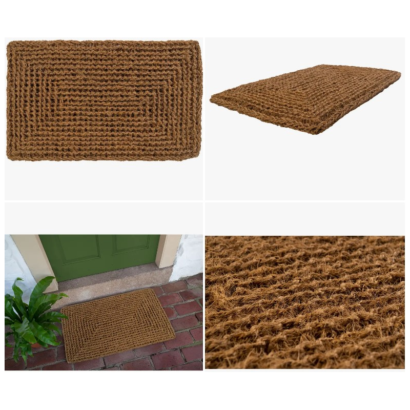 Paillasson Plaid en fibres tissée 40 x 60 cm