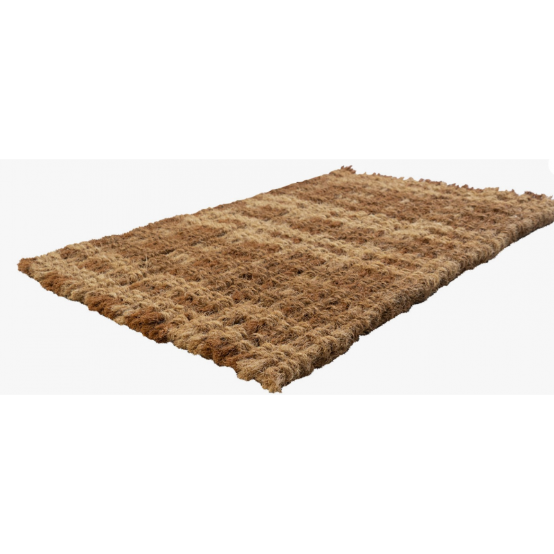 Paillasson Plaid en fibres tissée 40 x 60 cm