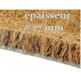 tapis brosse coco épaisseur XXL