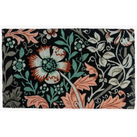 Paillasson décoratif fleur, paillasson tendance, paillasson coloré.