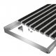 tapis aluminium trafic normale