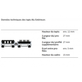 tapis aluminium extérieur 2