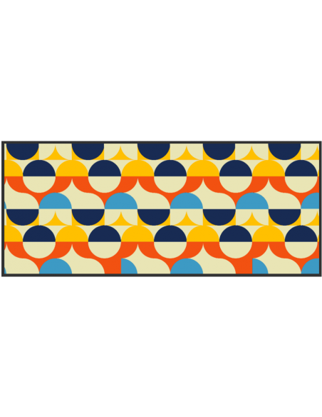 Tapis de Cuisine Seventies