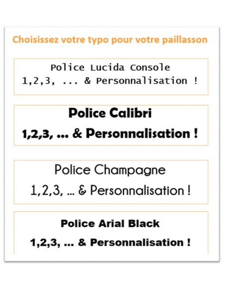 Lettres personnalisés PREMIUM H23mm, 10 couleurs au choix