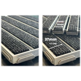 Tapis d'entrée Alu avec Profilés LARGEUR XL (37mm) 2