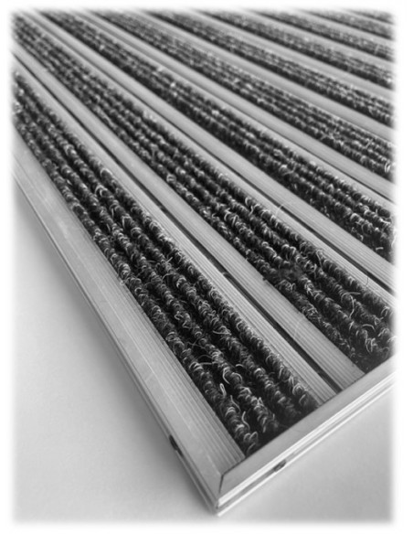 tapis d'entrée aluminium en stock