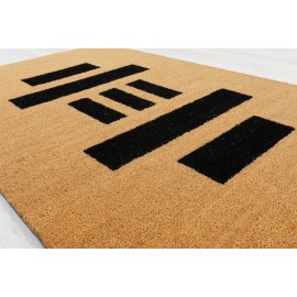 tapis Brosse COCO avec Logo / Design 2