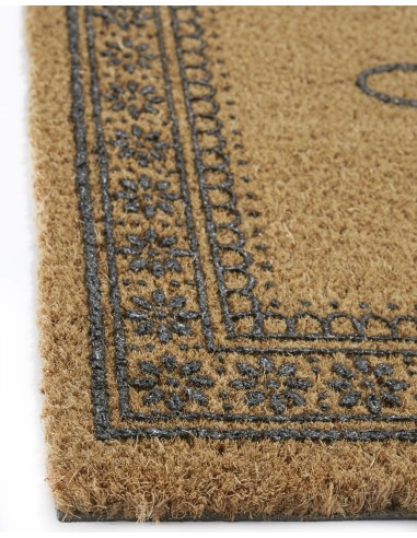 Paillasson coco écru "Welcome"