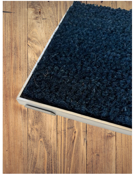 Cadre Aluminium sur-mesure pour paillasson encastré