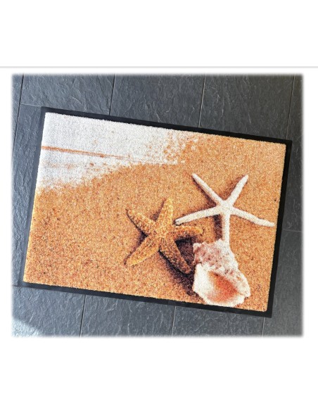 paillasson décoratif, bord de mer