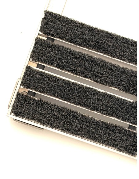 Tapis d'entrée Alu Premium SCRUBBER Intérieur / Extérieur