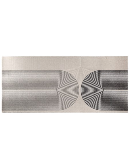 tapis d'entrée DESIGN, paillasson beige et gris