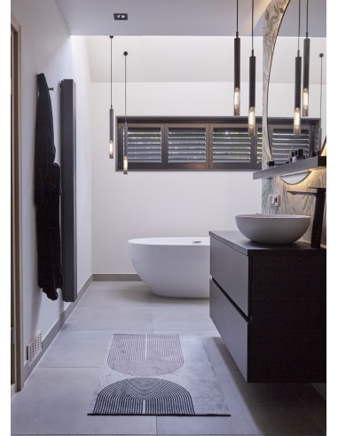 Tapis d'entrée Nuances Luxury Design 67 x 150 cm.