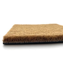 fibre synthétique imitant le paillasson brosse coco naturel 2