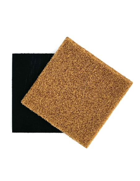 Brosse synthétique façon COCO  Int / Ext sur-mesure H15mm