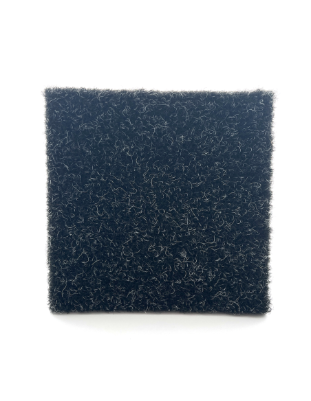 Brosse synthétique façon anthracite  Int / Ext sur-mesure H15mm