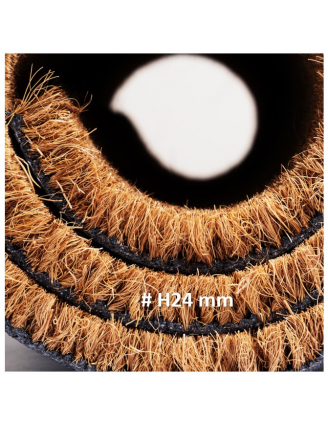 Passaillson brosse coco qualite normale, sur mesure, epaisseur 24 mm