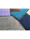 Tapis d'entrée "sur-mesure" couleur unie H6mm