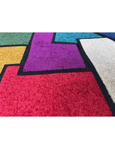 tapis d'entrée de couleur