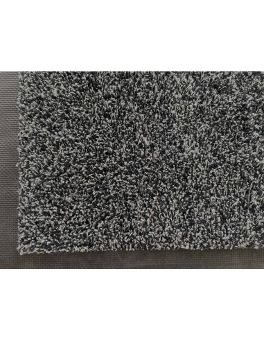 Paillasson Coton DELUXE Gris Anthracite Chiné...