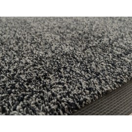 Paillasson Coton Deluxe Gris Foncé Chiné 60X85cm