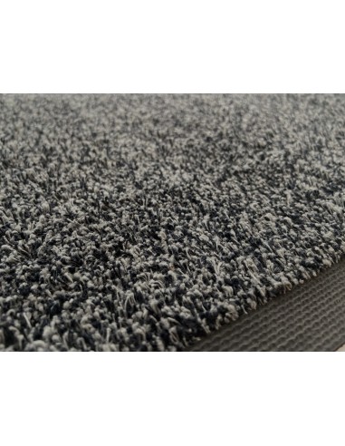 Paillasson Coton Deluxe Gris Foncé Chiné 60X85cm