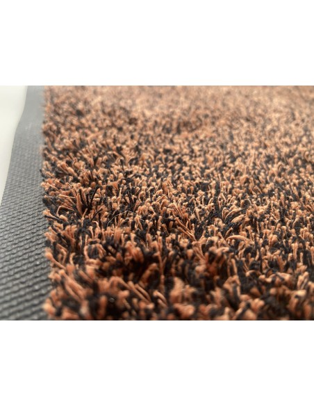 Paillasson Coton Deluxe 60X85cm Marron chiné
