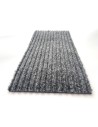 Tapis d'accueil Aiguilleté sur mesure Gris/Rouge/Marron H7mm- largeur 1m