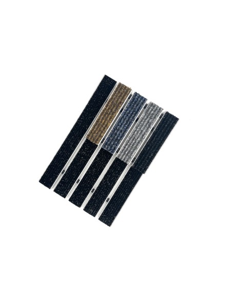 Tapis d'entrée Alu + Cadre sur mesure Gamme Easy (trafic Fort)