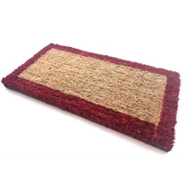 tapis coco extra tissé bordure couleur 2