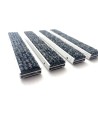 Tapis d'entrée Alu + Cadre sur mesure Gamme Easy (trafic Fort)